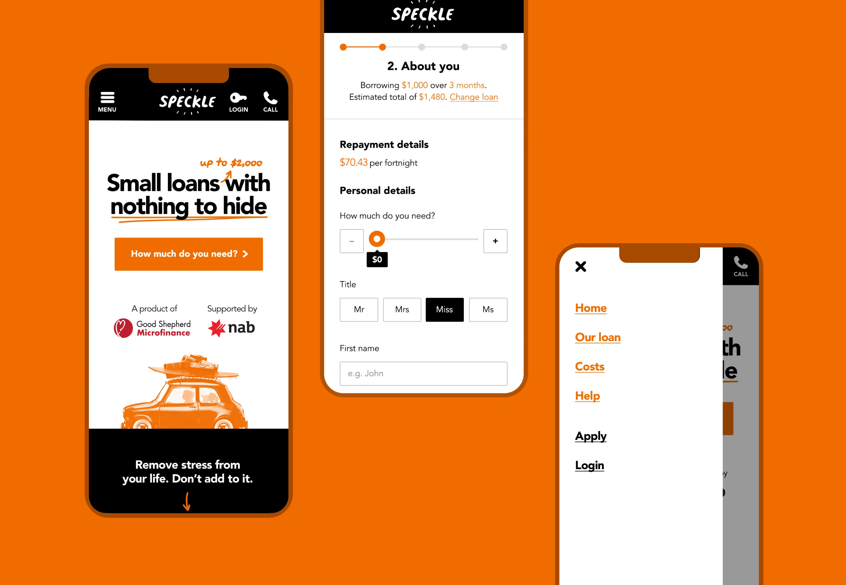 Today speckle ux product c