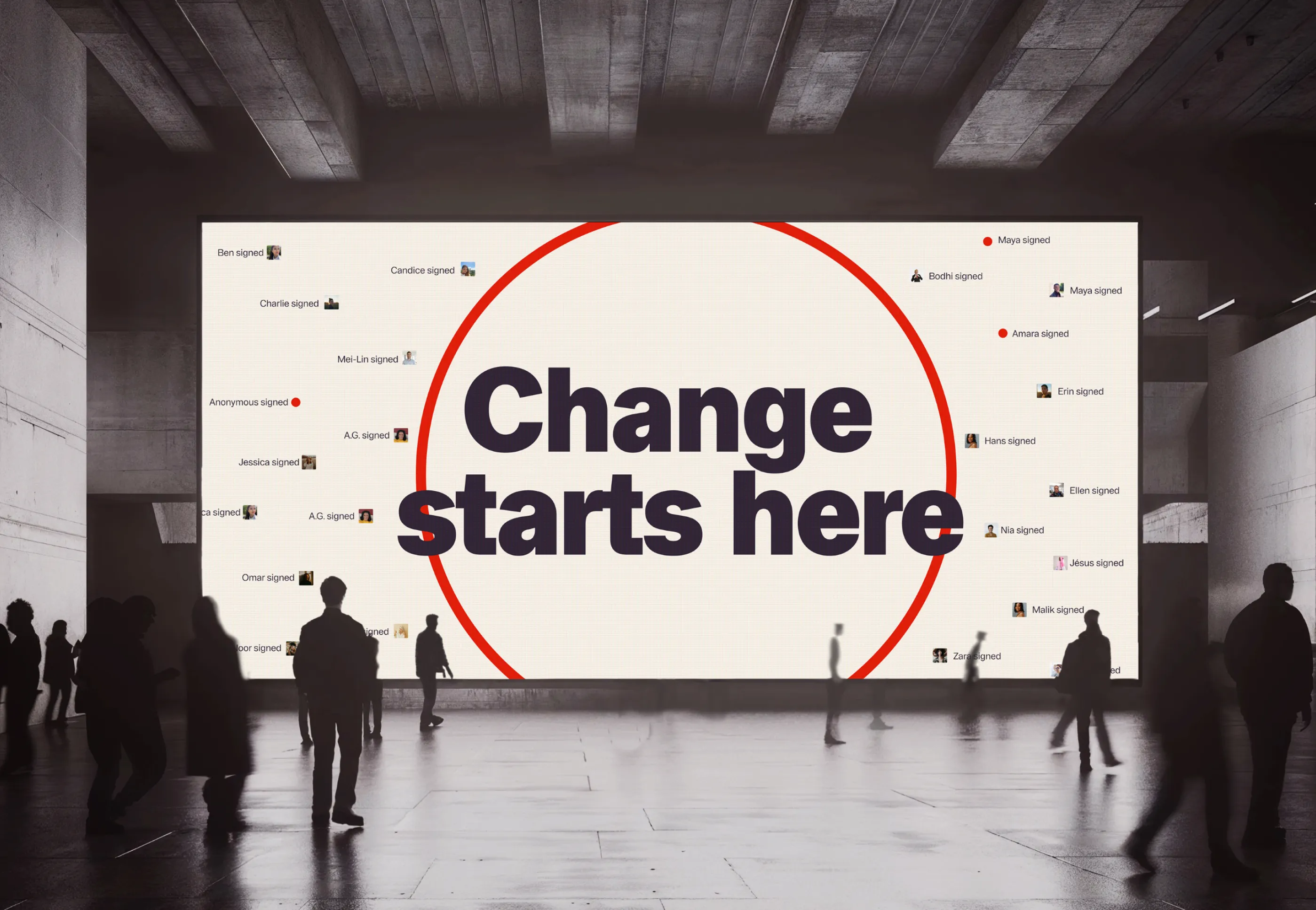 Change org today a