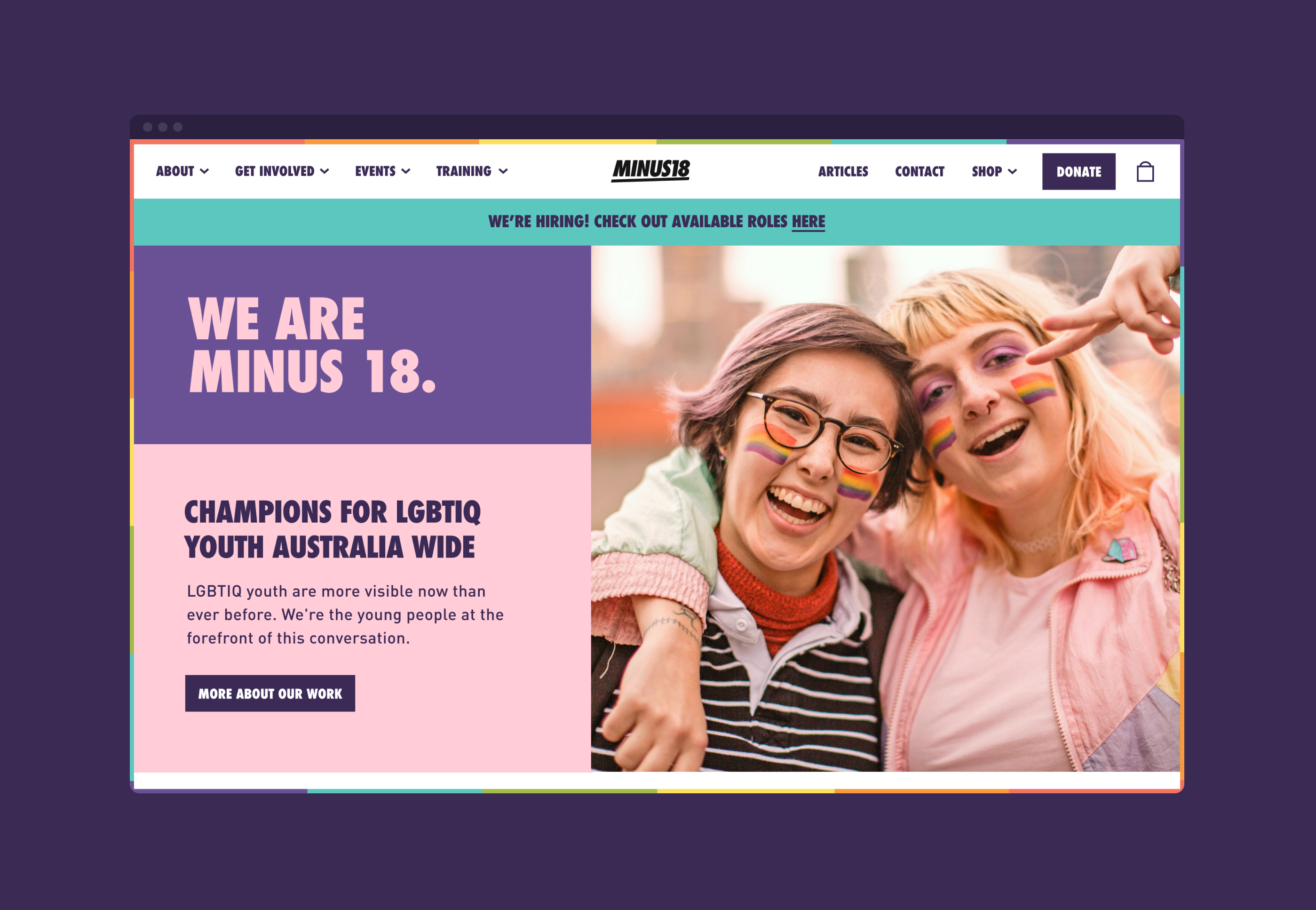 Today minus18 lgbtqia website 1