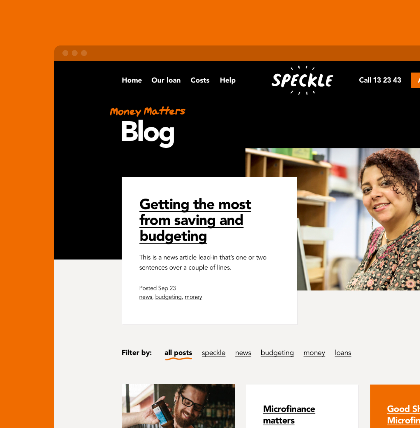 Today speckle ux product b