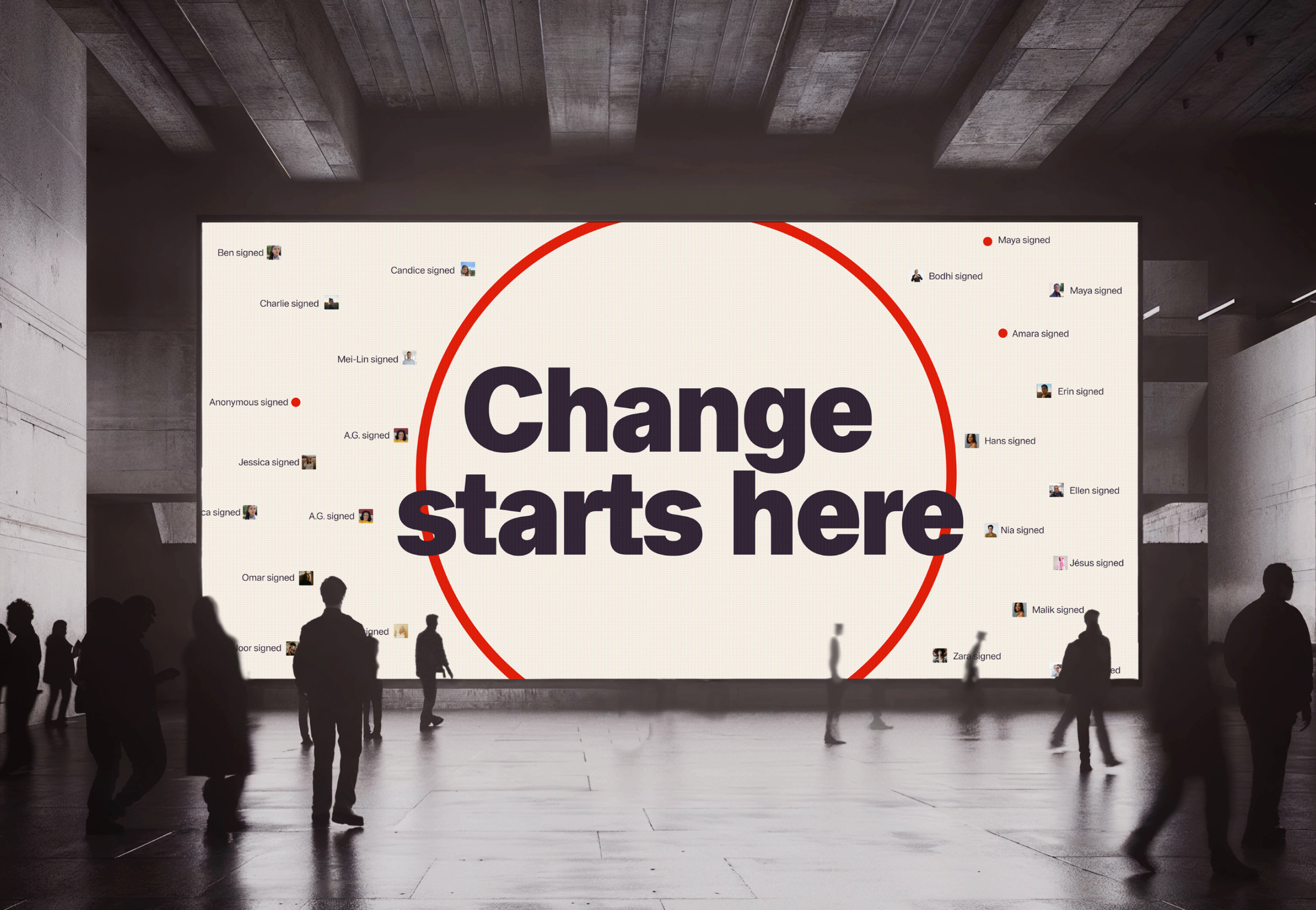 Change org today a